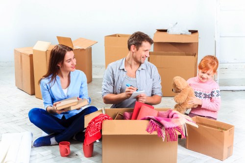 Seasonal items packed for safe household storage in Westharrow