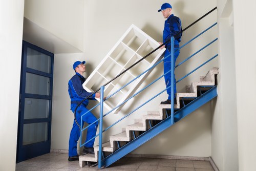 Secure storage facility features for businesses in Westharrow