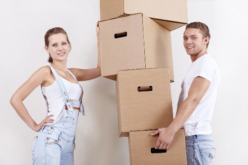 Clean and organised self storage space in Westharrow